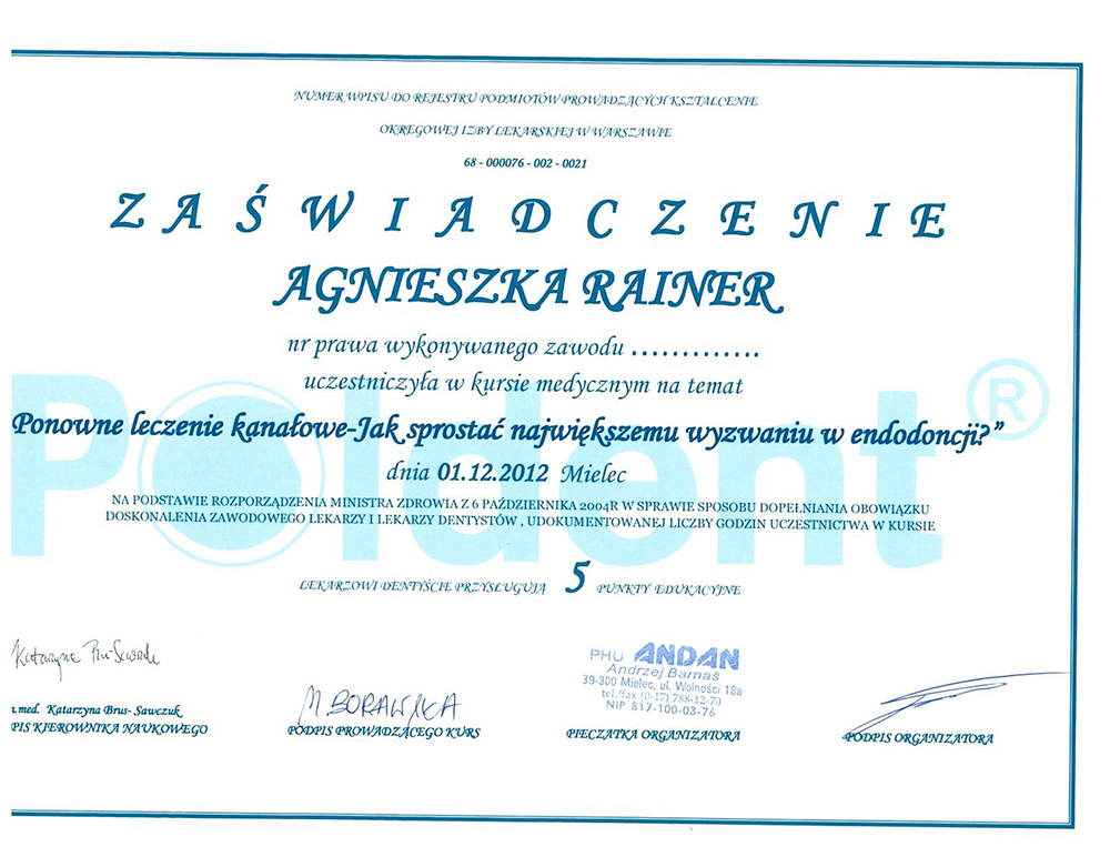 leczenie kanałowe rzeszów