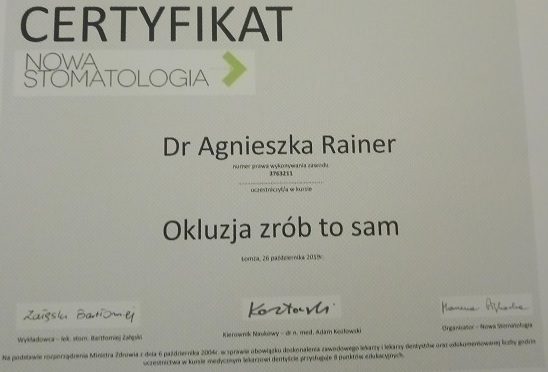 stomatolog agnieszka rainer