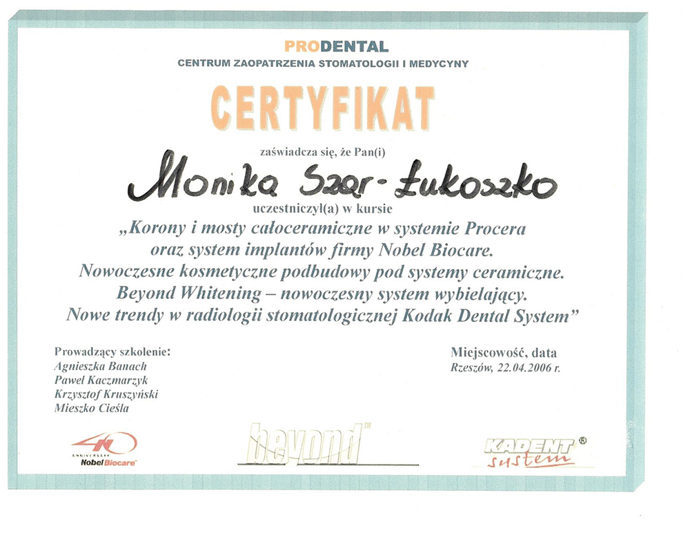 korony i mosty całoceramiczne